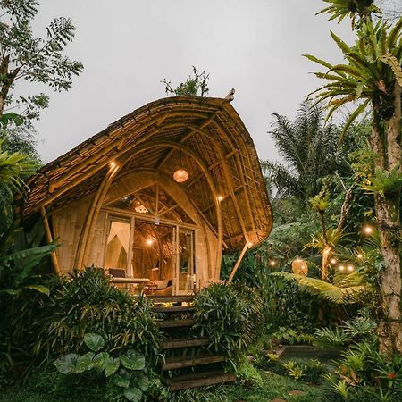 サイドメン Arcada Bali Bamboo Houseヴィラ エクステリア 写真
