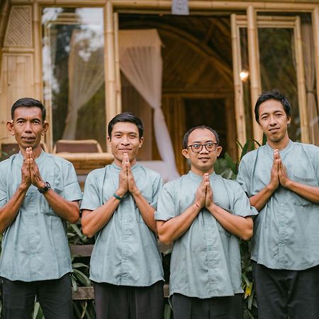 サイドメン Arcada Bali Bamboo Houseヴィラ エクステリア 写真