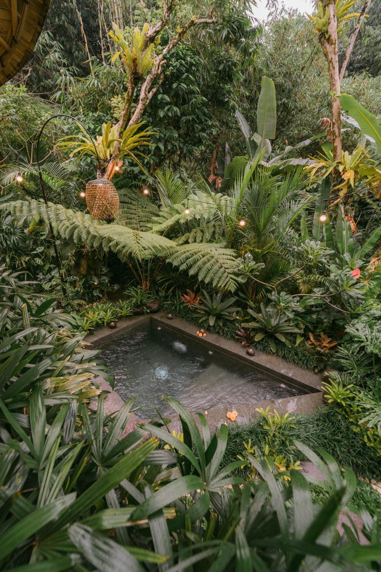 サイドメン Arcada Bali Bamboo Houseヴィラ エクステリア 写真